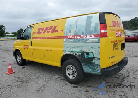 2020 Chevrolet Express G2500 from USA, damaged, VIN 1GCWGAFP5L1156677